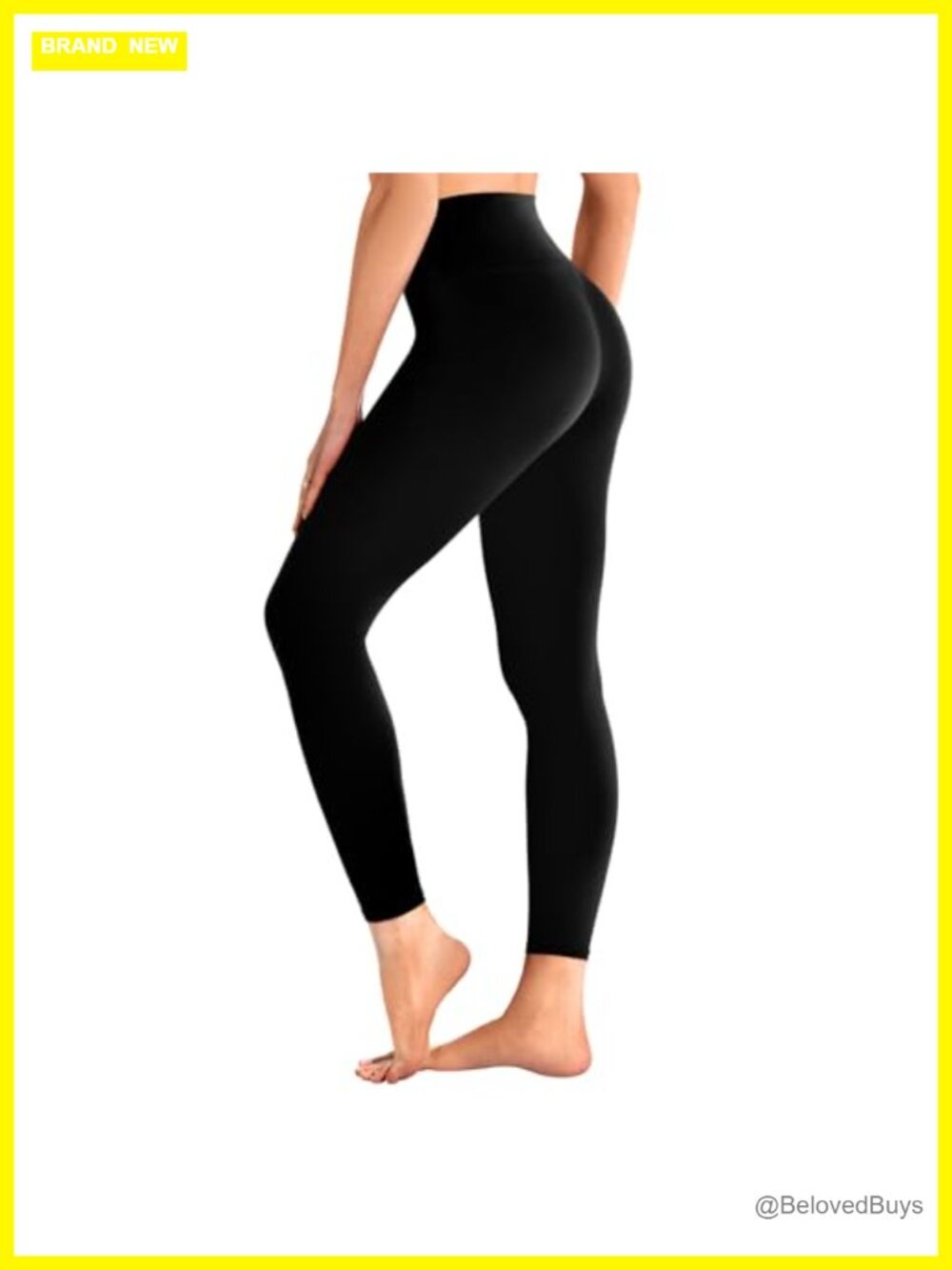High Waisted Leggings No See Through Stretchy Yoga Athletic